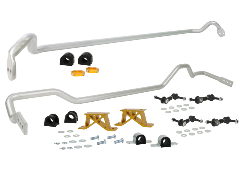Whiteline 2007 Subaru WRX STi Sedan Only Front and Rear 24mm Swaybar Kit.