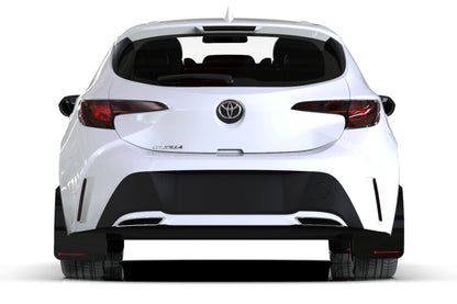 Rally Armor 2019-20 Toyota Corolla Black UR Mud Flap Red Logo.