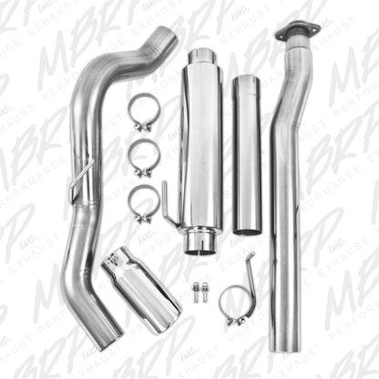 MBRP 11-13 Ford F-150 3.5L V6 EcoBoost 4in Cat Back Single Side T409 Exhaust System.