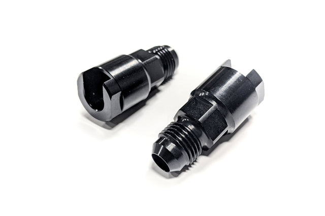 Haltech Flex Fuel Fittings 3/8 (GM Spring Lock) to -6AN Male (Incl Two Fittings).