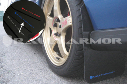 Rally Armor 1993-2001 Subaru Impreza UR Black Mud Flap w/ Blue Logo.