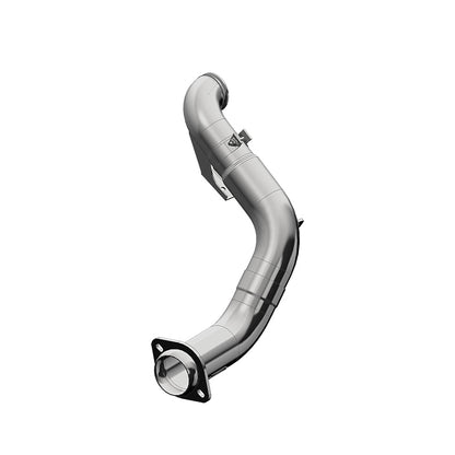 MBRP 2015 Ford 6.7L Powerstroke (Non Cab & Chassis Only) 4in Turbo Down-Pipe T409 Aluminized.