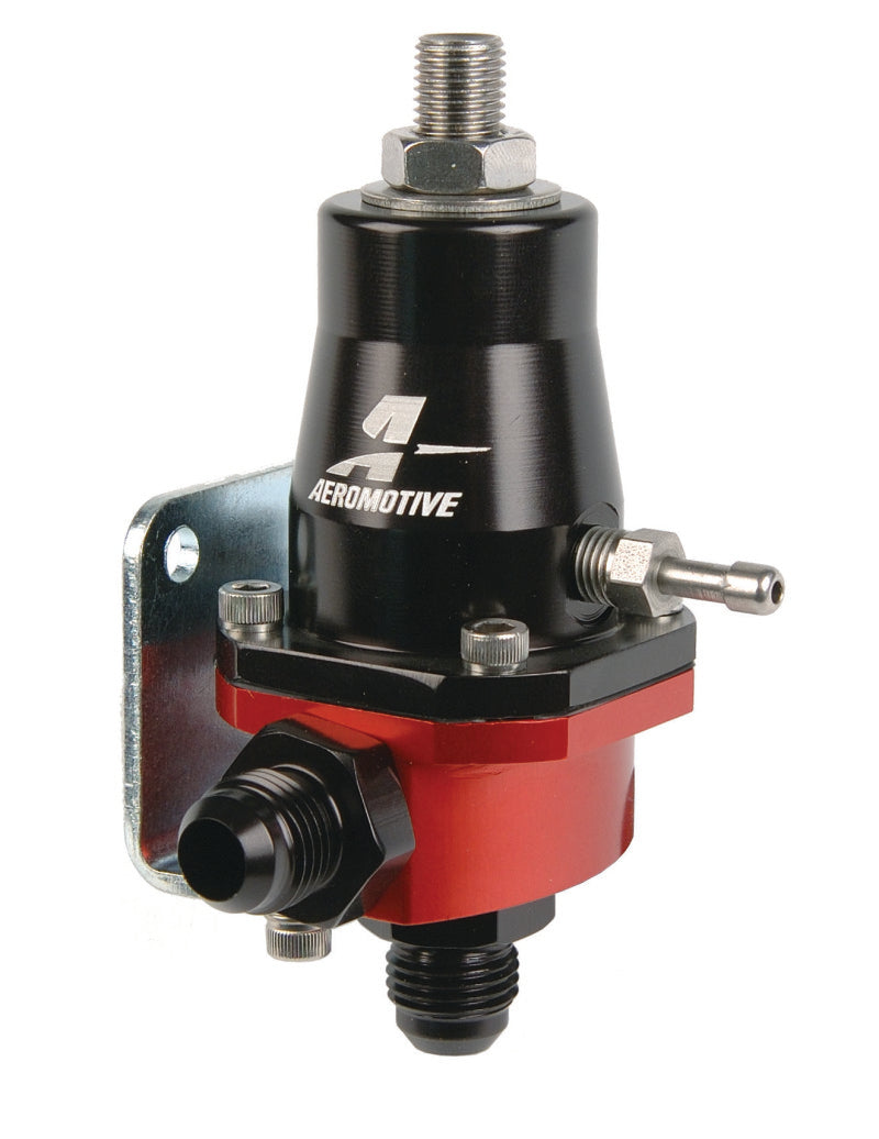 Aeromotive Compact Billet Adjustable EFI Regulator - (1) AN-6 Male Inlet and Return.
