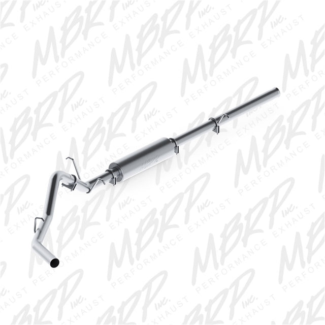 MBRP 2009-2013 Chev/GMC 1500 4.8/5.3L (excl 8ft bed) Cat Back Single Side AL P Series Exhaust.