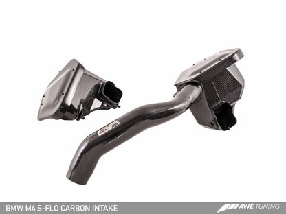 AWE Tuning BMW F8x M3/M4 S-FLO Carbon Intake.