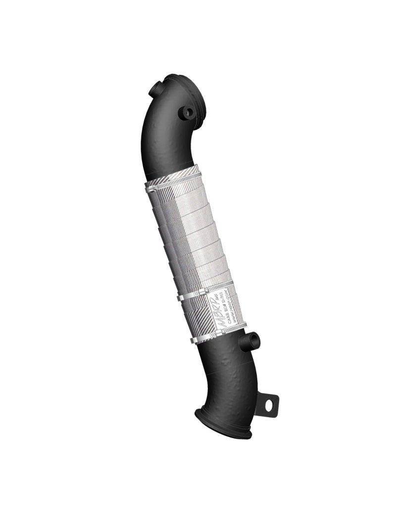 MBRP 11-15 Chev/GMC 6.6L Duramax 3in Black Turbo Down Pipe.