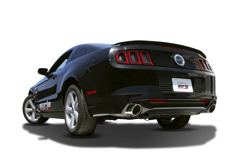 Borla 13-14 Mustang GT/Boss 302 5.0L V8 RWD Single Split Rr Exit Touring Exhaust (rear section only).
