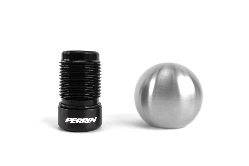 Perrin BRZ/FR-S/86 Brushed Ball 2.0in Stainless Steel Shift Knob.