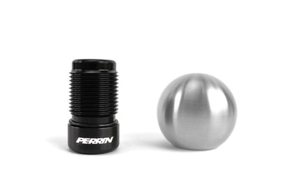 Perrin 15+ WRX w/ Rattle Fix Ball 2.0in Brushed Stainless Steel Shift Knob.