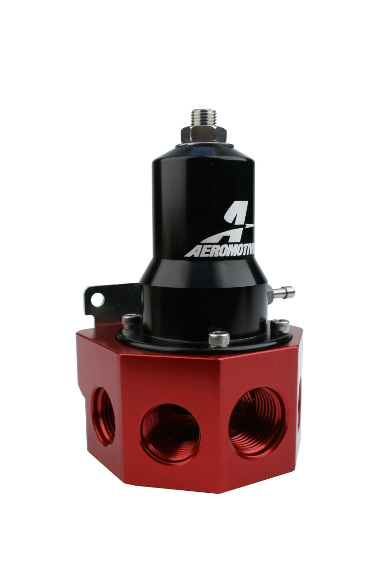 Aeromotive Regulator - 30-120 PSI - .500 Valve - 4x AN-08 and AN-10 inlets / AN-10 Bypass.