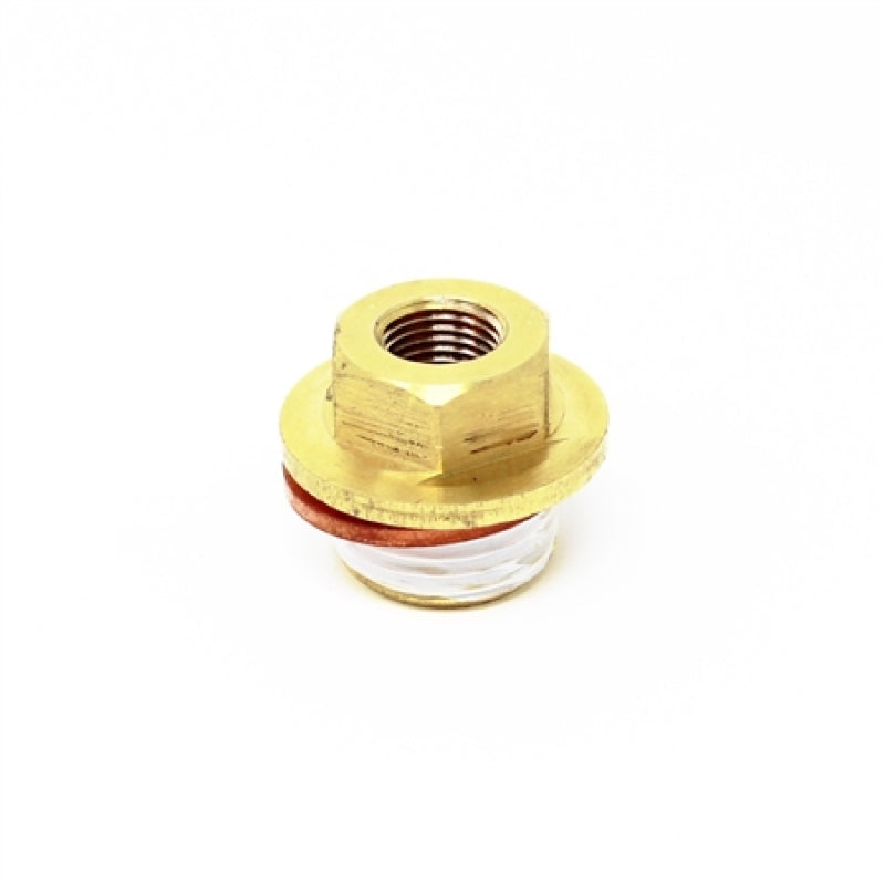 Torque Solution Oil Galley Plug: Subaru EJ20/EJ25 M18-1.5 to 1/8NPT Adapter.