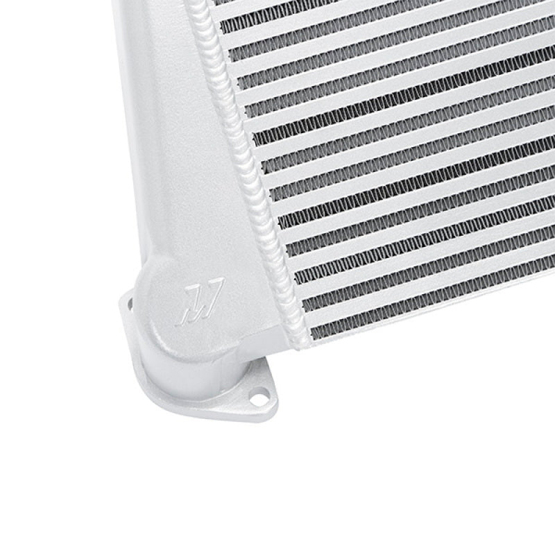 Mishimoto 08-14 Subaru WRX Top-Mount Intercooler Kit - Powder Coated Silver & Black Hoses.