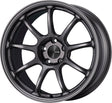 Enkei PF09 18x9.5 5x114.3 40mm Offset 75mm Bore Dark Silver Wheel.