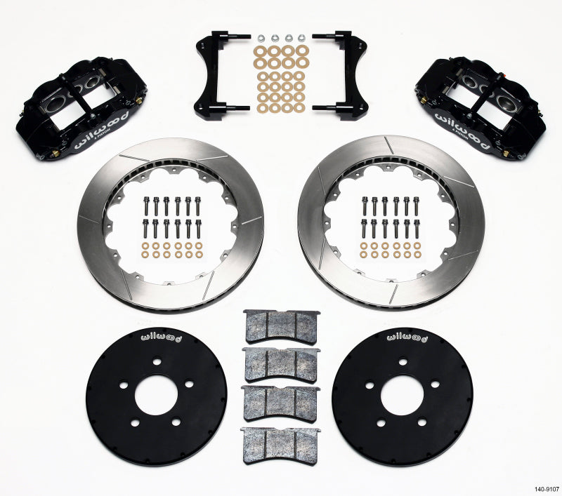 Wilwood Narrow Superlite 6R Front Hat Kit 12.88in 1994-2004 Mustang.