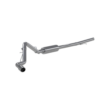 MBRP 2019+ Chevrolet/GMC Silverado & Sierra 1500 3inch Cat Back Single Side Exit Aluminized Exhaust.