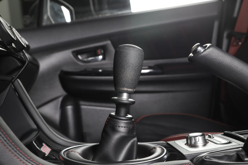GrimmSpeed Shift Knob Stainless Steel - Subaru 5 Speed and 6 Speed Manual Transmission - Black.
