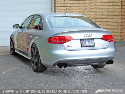 AWE Tuning Touring Catback Exhaust - Diamond Black 102MM Tips | 3010-43012