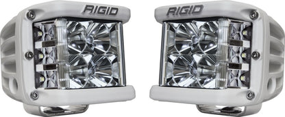Rigid Industries D-SS - Flood - Set of 2 - White Housing.