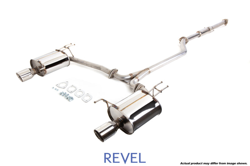 Revel Medallion Touring-S Catback Exhaust - Dual Muffler 09-14 Acura TSX 2.4L.