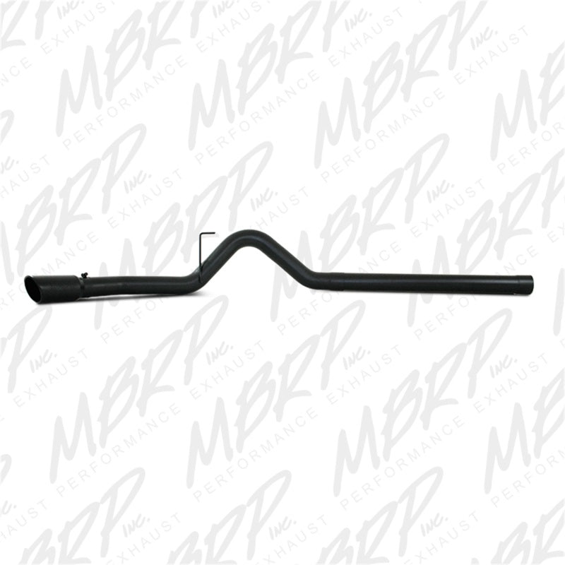 MBRP 10-12 Dodge 2500/3500 Cummins 6.7L Filter Back Single Side Black Coated Exhaust System.