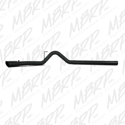 MBRP 10-12 Dodge 2500/3500 Cummins 6.7L Filter Back Single Side Black Coated Exhaust System.