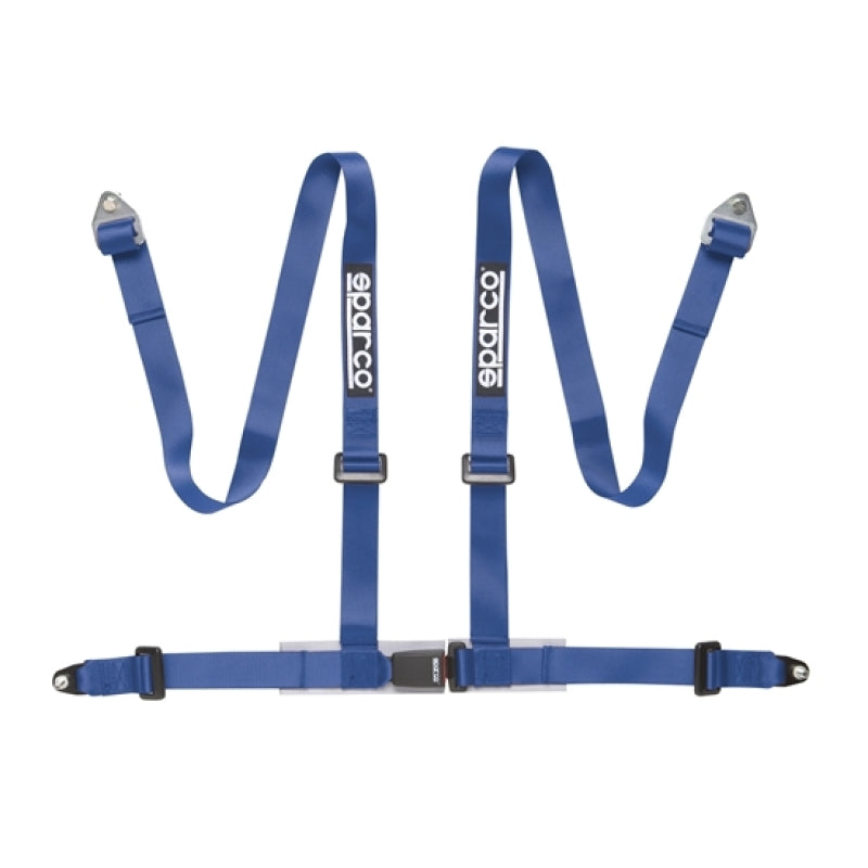 Sparco Belt 2 Inch Blue 4Pt Blt-In.