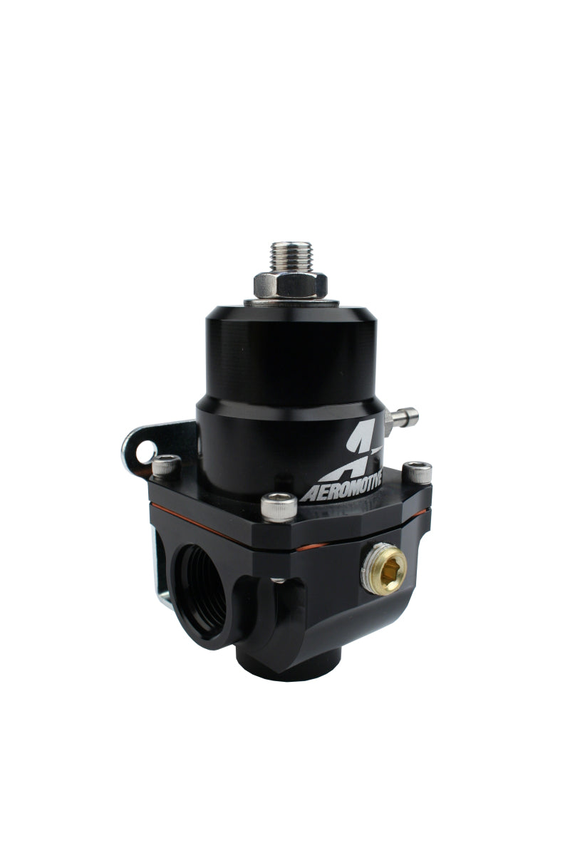 Aeromotive Adjustable Regulator - 3-15PSI - .313 Valve - (2) -08 Inlets/ -08 Return.