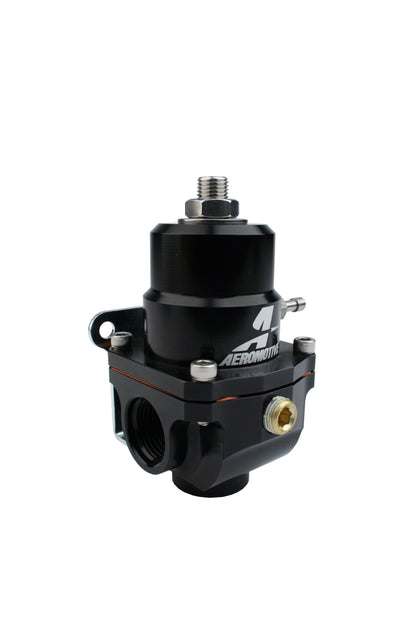 Aeromotive Adjustable Regulator - 3-15PSI - .313 Valve - (2) -08 Inlets/ -08 Return.