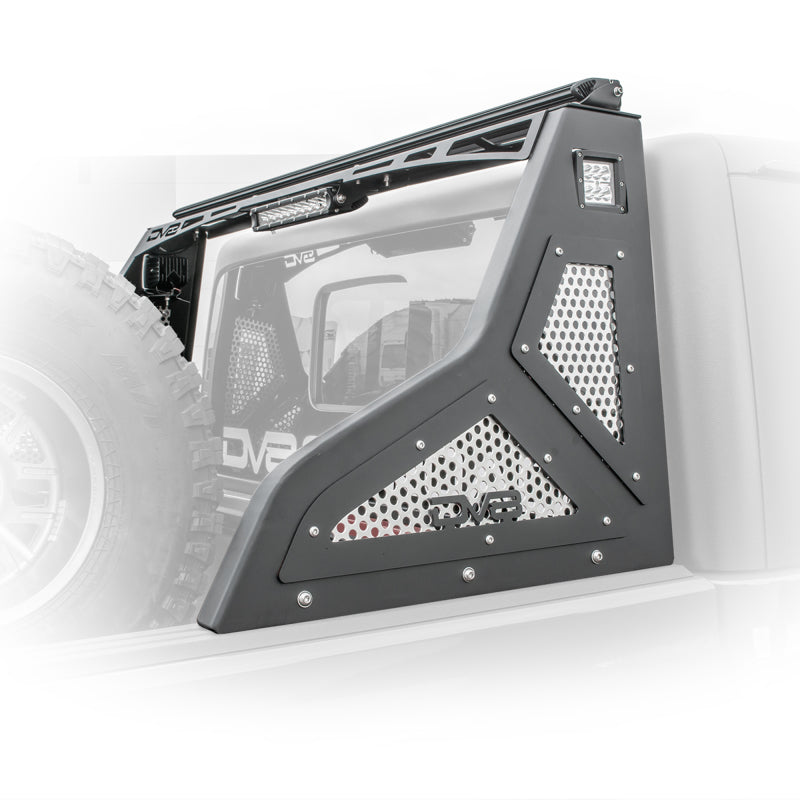 DV8 Offroad 2019+ Jeep Gladiator Bolt On Chase Rack.