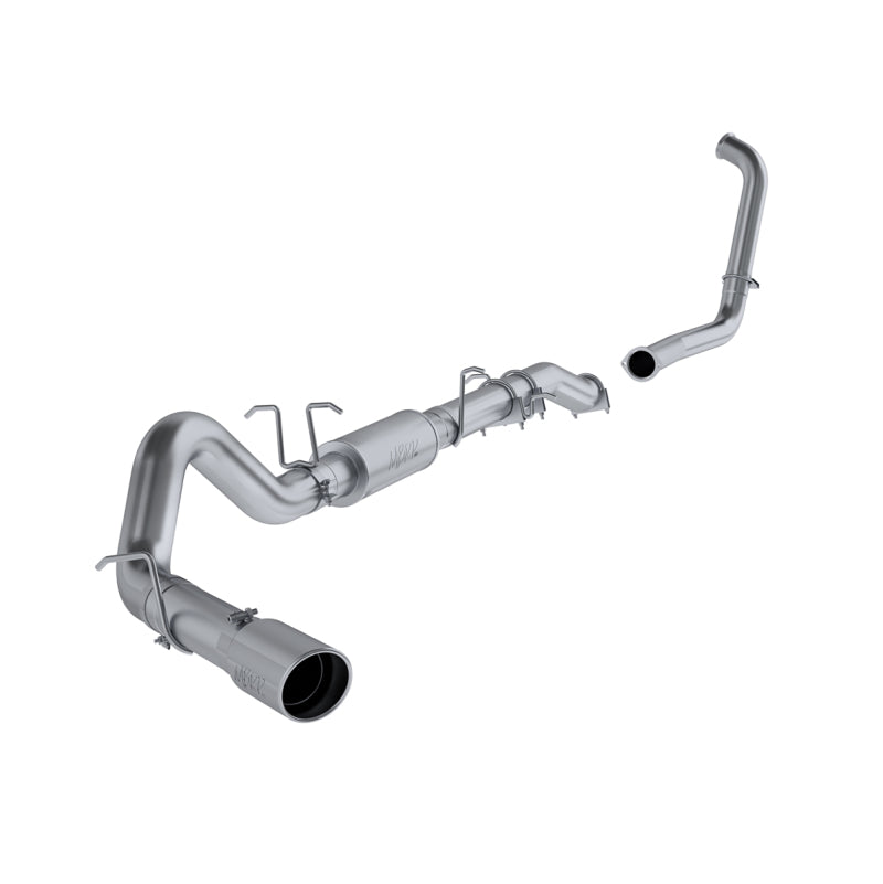 MBRP 2003-2007 Ford F-250/350 6.0L EC/CC Turbo Back Single Side (Stock Cat).