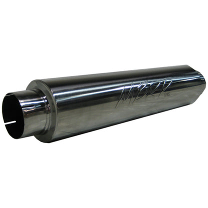 MBRP Replaces all 30 overall length mufflers Muffler 4 Inlet /Outlet 24 Body 30 Overall T409.