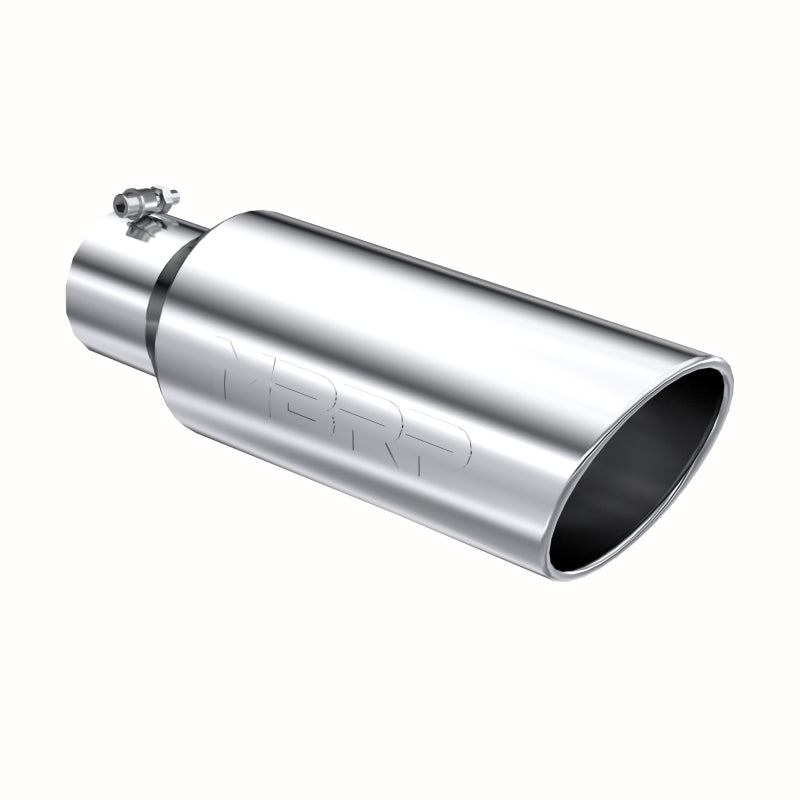 MBRP Universal Tip 6in OD Rolled End 4in Inlet 18in Length T304.
