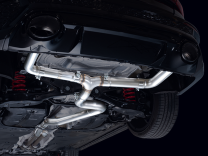 AWE Tuning Track Catback Exhaust - No Tips | 3020-31389