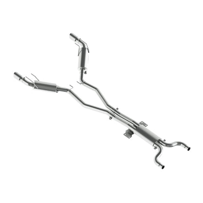 MBRP 2010 Chev Camaro V8 6.2L Automatic (L99) 3 Dual Cat Back Round Tips T409.