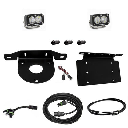 Baja Designs 2021+ Ford Bronco Dual S2 Sport W/C Reverse Kit w/Lic Plate w/Upfitter.