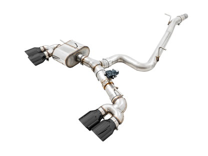 AWE Tuning SwitchPath Catback Exhaust - Diamond Black Tips | 3025-43070