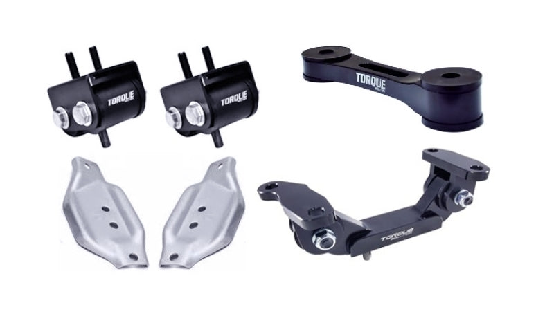 Torque Solution Engine / Trans / Pitch Mount Kit w/ Mount Plates: Subaru WRX 02-14 / STI 04+.