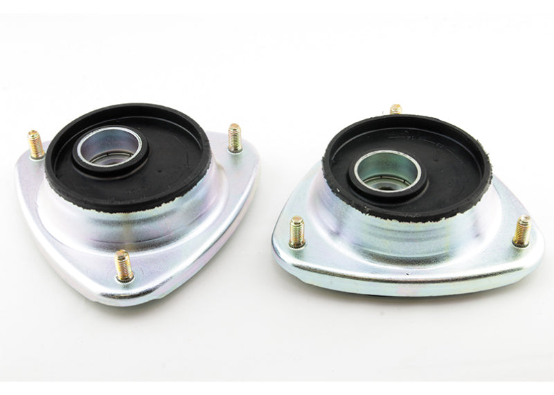 Whiteline 04-07 Subaru WRX/STi / 98-02 Subaru Forester Front Upper Strut Mounts - Offset Assembly.