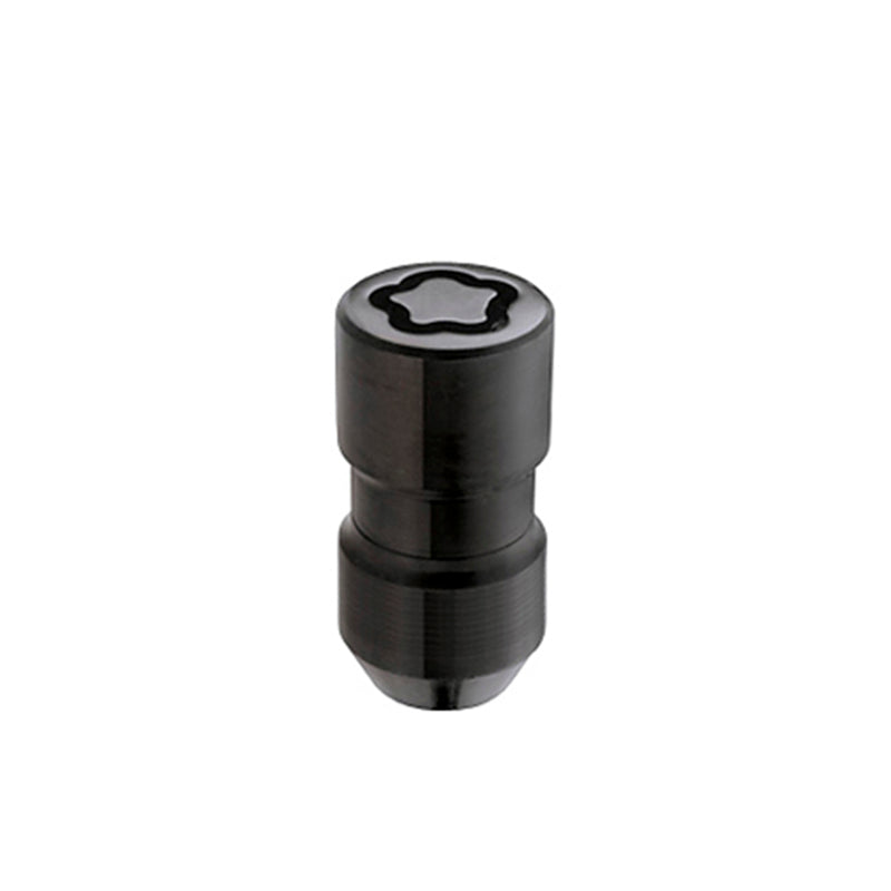 McGard Wheel Lock Nut Set - 4pk. (Cone Seat) M14X1.5 / 21mm & 22mm Dual Hex / 1.639in. L - Black.