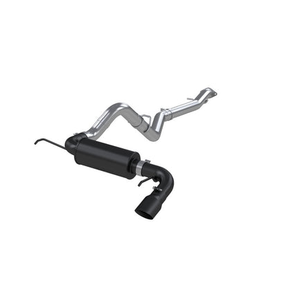 MBRP 2021+ Ford Bronco 2.3L/2.7L EcoBoost 3in Black Aluminized Catback Exhaust.