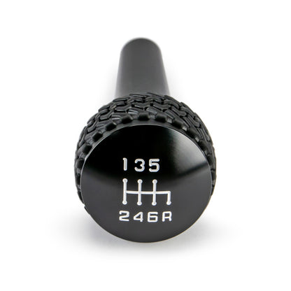 DV8 Offroad 2005-2010 Jeep TJ/JK 6-Speed Shift Knob Black Finish.