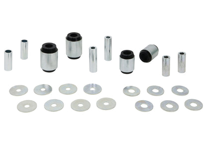 Whiteline Plus 02-09 Lexus GX470 / 06+ Toyota FJ Cruiser Fr C/A - Lwr Inner Front & Rear Bushing Kit.