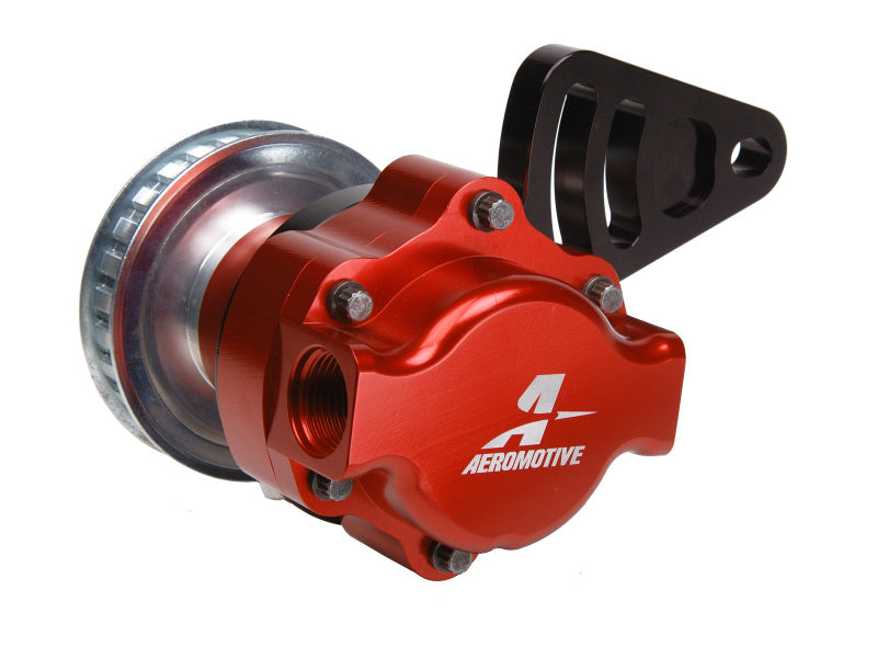 Aeromotive Belt Drive Pump Kit (P/N 11105) w/ Gilmer Pulley and Mounting Bracket.