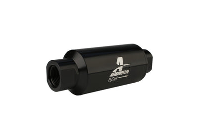 Aeromotive In-Line Filter - AN-10 - Black - 100 Micron.