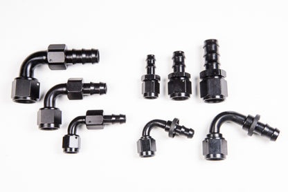 Radium Engineering 6AN 120Deg Pushlok Hose End.