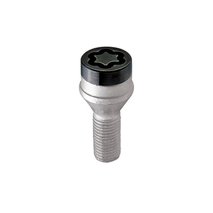McGard Wheel Lock Bolt Set - 4pk. (Cone Seat) M12X1.5 / 17mm Hex / 25.5mm Shank Length - Black.