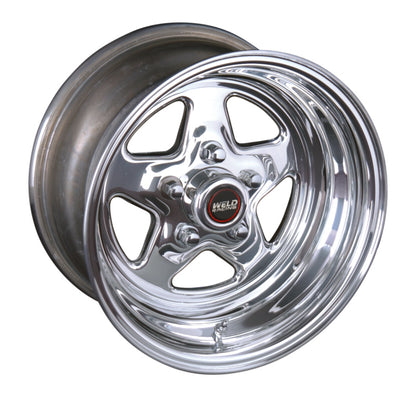 Weld ProStar 15x8 / 5x4.75 BP / 4.5in. BS Polished Wheel - Non-Beadlock.