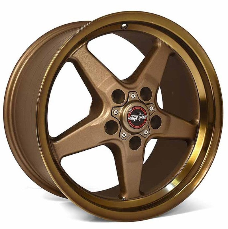 Race Star 92 Drag Star Bracket Racer 17x9.5 5x115BC 6.125BS Bronze.