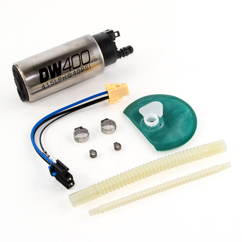 DeatschWerks 415LPH DW400 In-Tank Fuel Pump w/ 9-1046 Install Kit 11-14 Ford Mustang V6/GT.