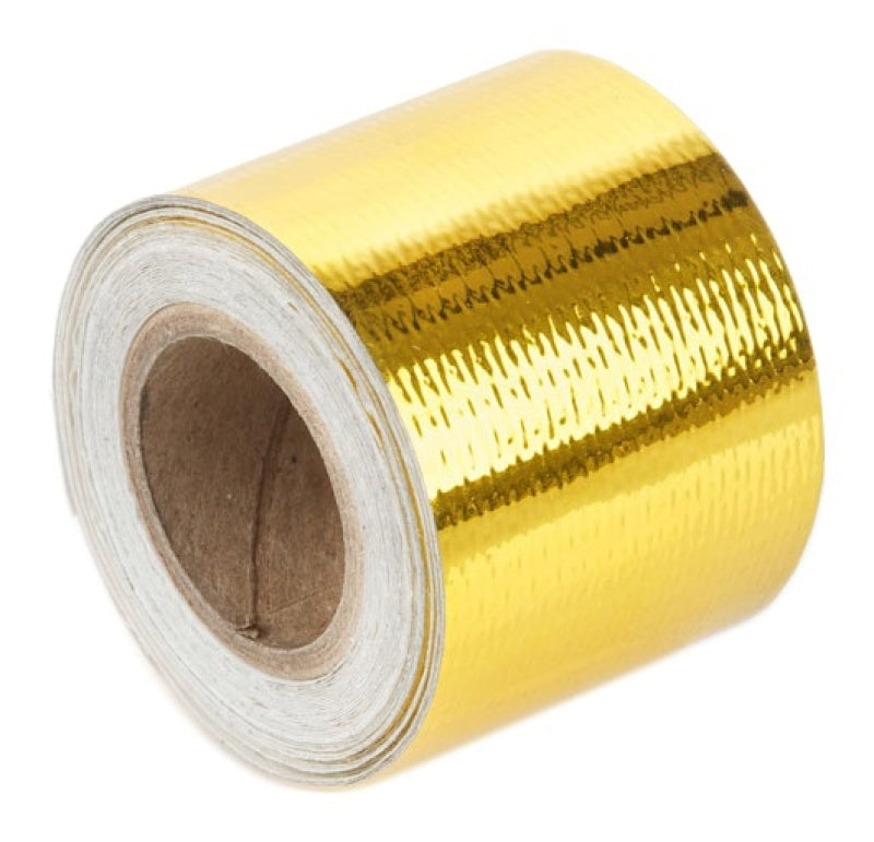 Torque Solution Gold Reflective Heat Tape 2in x 15ft.